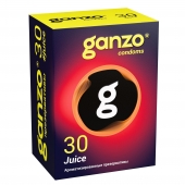 Ароматизированные презервативы Ganzo Juice - 30 шт. - Ganzo - купить с доставкой в Ноябрьске