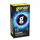 Супертонкие презервативы Ganzo Invisible - 15 шт. - Ganzo - купить с доставкой в Ноябрьске