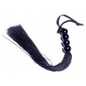 Черная силиконовая плеть - 37 см. - Boys of Toys - купить с доставкой в Ноябрьске