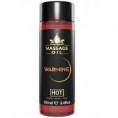 Массажное масло с согревающим эффектом Massage Oil Warming - 100 мл. - HOT - купить с доставкой в Ноябрьске