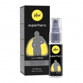 Пролонгатор-сыворотка pjur Superhero Delay Serum - 20 мл. - Pjur - купить с доставкой в Ноябрьске