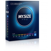 Презервативы MY.SIZE размер 72 - 3 шт. - My.Size - купить с доставкой в Ноябрьске