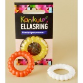 Цветное рельефное эрекционное кольцо Ellasring - Sitabella - в Ноябрьске купить с доставкой