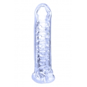 Прозрачная насадка-удлинитель Stretchy Touch - 18 см. - NMC - в Ноябрьске купить с доставкой