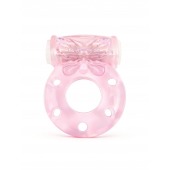 Розовое эрекционное виброкольцо с бабочкой - 1137 - в Ноябрьске купить с доставкой