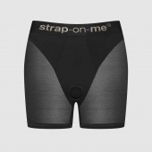 Трусики-шорты для фиксации насадок Strap-on-me Harness Lingerie Halo - size XS - Strap-on-me - купить с доставкой в Ноябрьске