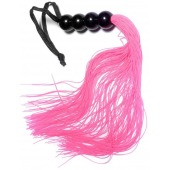 Розовая силиконовая плеть - 35,5 см. - Boys of Toys - купить с доставкой в Ноябрьске