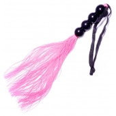 Розовая силиконовая плеть - 35,5 см. - Boys of Toys - купить с доставкой в Ноябрьске