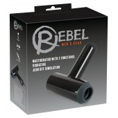 Черный мастурбатор с удобной ручкой Masturbator with 2 Functions - Orion - в Ноябрьске купить с доставкой