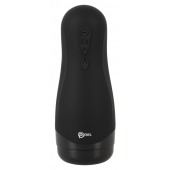 Черный вибромастурбатор с подогревом Masturbator with 3 Functions - Orion - в Ноябрьске купить с доставкой