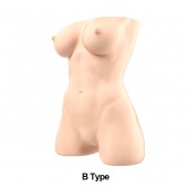 Телесный мастурбатор-торс Jessica B - Naked Factory - в Ноябрьске купить с доставкой