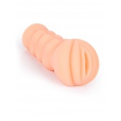 Телесный мастурбатор-вагина с эрекционными кольцами в комплекте - Sexy Girl - в Ноябрьске купить с доставкой