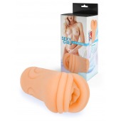 Телесный мастурбатор-вагина с рельефом на поверхности - Sexy Girl - в Ноябрьске купить с доставкой