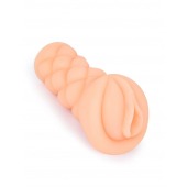 Телесный мастурбатор-вагина с вибропулей и эрекционными кольцами в комплекте - Sexy Girl - в Ноябрьске купить с доставкой