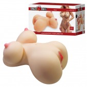 Телесный мастурбатор-торс Fiona - Baile - в Ноябрьске купить с доставкой