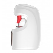 Белый мастурбатор с язычком и возвратно-поступательными движениями - Secwell - в Ноябрьске купить с доставкой