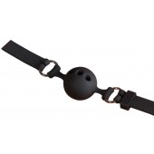 Малый силиконовый кляп-шар на ремешках - Orion - купить с доставкой в Ноябрьске