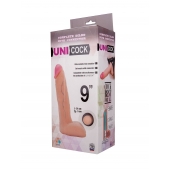 Фаллическая насадка Харнесс UNICOCK 9  - 24 см. - LOVETOY (А-Полимер) - купить с доставкой в Ноябрьске