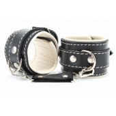 Оковы на руки со светлым подкладом - БДСМ Арсенал - купить с доставкой в Ноябрьске