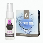 Гель-лубрикант на водной основе Excite с возбуждающим эффектом - 30 мл. - Sitabella - купить с доставкой в Ноябрьске