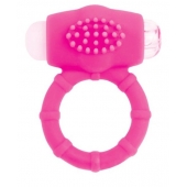 Розовое эрекционное виброкольцо A-toys - A-toys - в Ноябрьске купить с доставкой