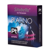 Стимулирующая насадка со спиралью из усиков Platino  Шторм - Sitabella - купить с доставкой в Ноябрьске