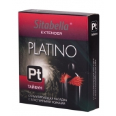 Стимулирующая насадка с шипиками по бокам Platino  Тайфун - Sitabella - купить с доставкой в Ноябрьске