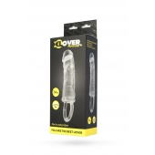 Прозрачная насадка с петлёй для фиксации - 14 см. - ToyFa - в Ноябрьске купить с доставкой