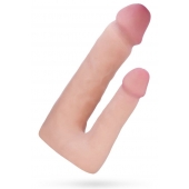 Поясной страпон с насадкой для двойного проникновения - 16 см. - ToyFa - купить с доставкой в Ноябрьске