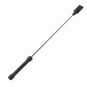 Чёрный профессиональный стек - 73 см. - БДСМ Арсенал - купить с доставкой в Ноябрьске