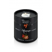 Массажная свеча с ароматом граната Bougie de Massage Gourmande Grenadine - 80 мл. - Plaisir Secret - купить с доставкой в Ноябрьске