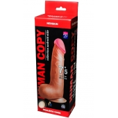 Телесный фаллоимитатор HUMAN COPY 7,5  - 19 см. - LOVETOY (А-Полимер)