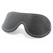 Кожаная маска на глаза - БДСМ Арсенал - купить с доставкой в Ноябрьске