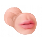 Двусторонний мастурбатор Goddess of Love - вагина и ротик - Lola Games - в Ноябрьске купить с доставкой