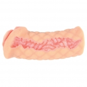 Телесный мастурбатор-вагина Elegance с двойным слоем - KOKOS - в Ноябрьске купить с доставкой