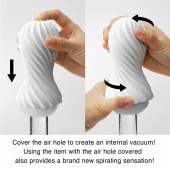 Мастурбатор FLEX Rocky Black с плотным рельефом - Tenga - в Ноябрьске купить с доставкой