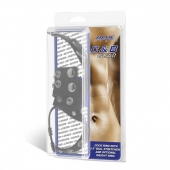 Утяжка на пенис и мошонку Cock Ring With 1.5  Ball Stretcher And Optional Weight Ring - BlueLine - купить с доставкой в Ноябрьске