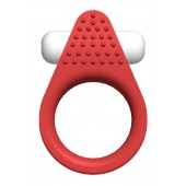 Красное эрекционное кольцо LIT-UP SILICONE STIMU RING 1 RED - Dream Toys - в Ноябрьске купить с доставкой