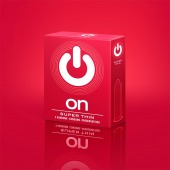 Супертонкие презервативы ON) Super Thin - 3 шт. - ON) - купить с доставкой в Ноябрьске