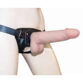 Универсальный пояс премиум класса (S) с 2 насадками - LOVETOY (А-Полимер) - купить с доставкой в Ноябрьске