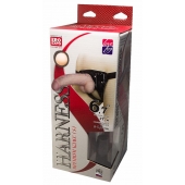 Универсальный пояс премиум класса (S) с 2 насадками - LOVETOY (А-Полимер) - купить с доставкой в Ноябрьске