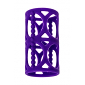 Фиолетовая насадка-сетка на член - A-toys - в Ноябрьске купить с доставкой