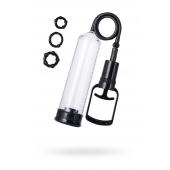 Вакуумная помпа A-toys с уплотнителем и эрекционными кольцами - A-toys - в Ноябрьске купить с доставкой