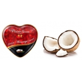 Массажная свеча с ароматом кокоса Bougie Massage Candle - 35 мл. - Plaisir Secret - купить с доставкой в Ноябрьске