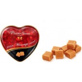 Массажная свеча с ароматом карамели Bougie Massage Candle - 35 мл. - Plaisir Secret - купить с доставкой в Ноябрьске