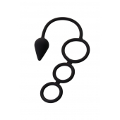 Тройное эрекционное кольцо с анальным хвостом Drop S-size - Erotist Adult Toys - в Ноябрьске купить с доставкой