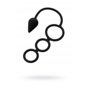 Тройное эрекционное кольцо с анальным хвостом Drop S-size - Erotist Adult Toys - в Ноябрьске купить с доставкой