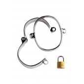 Металлический наручники с замком - ToyFa - купить с доставкой в Ноябрьске