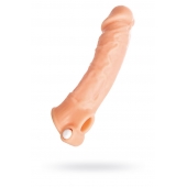 Удлиняющая насадка на пенис с вибрацией - 18,5 см. - ToyFa - в Ноябрьске купить с доставкой