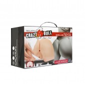 Вагина и попка с вибрацией CRAZY BULL - Baile - в Ноябрьске купить с доставкой